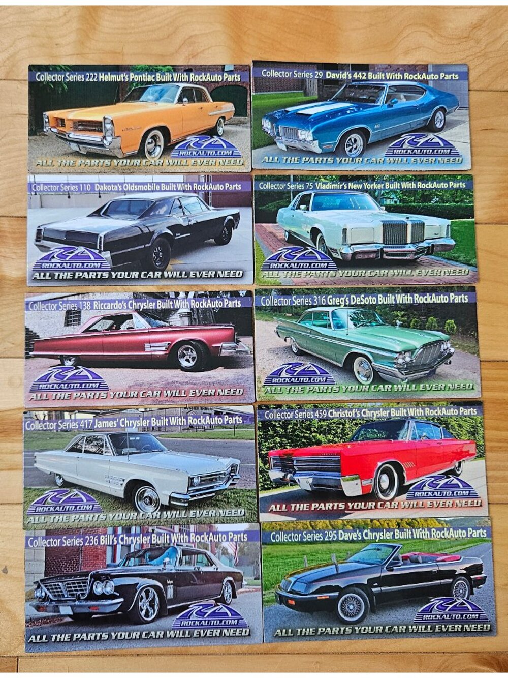 10 pc ROCKAUTO MAGNET LOT